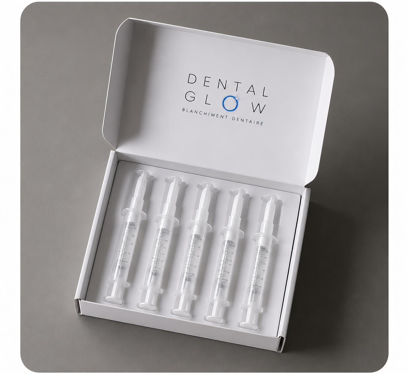 Pack 5 seringues - Gel de blanchiment 16 %